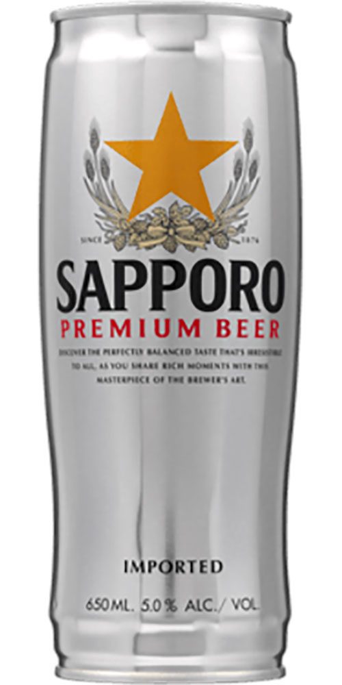 Sapporo Can 650ml
