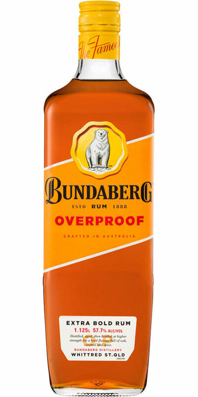 Bundaberg Overproof Rum 1125ml