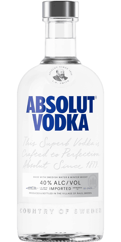 Absolut Swedish Vodka 700ml Bayfields Liquor Superstore
