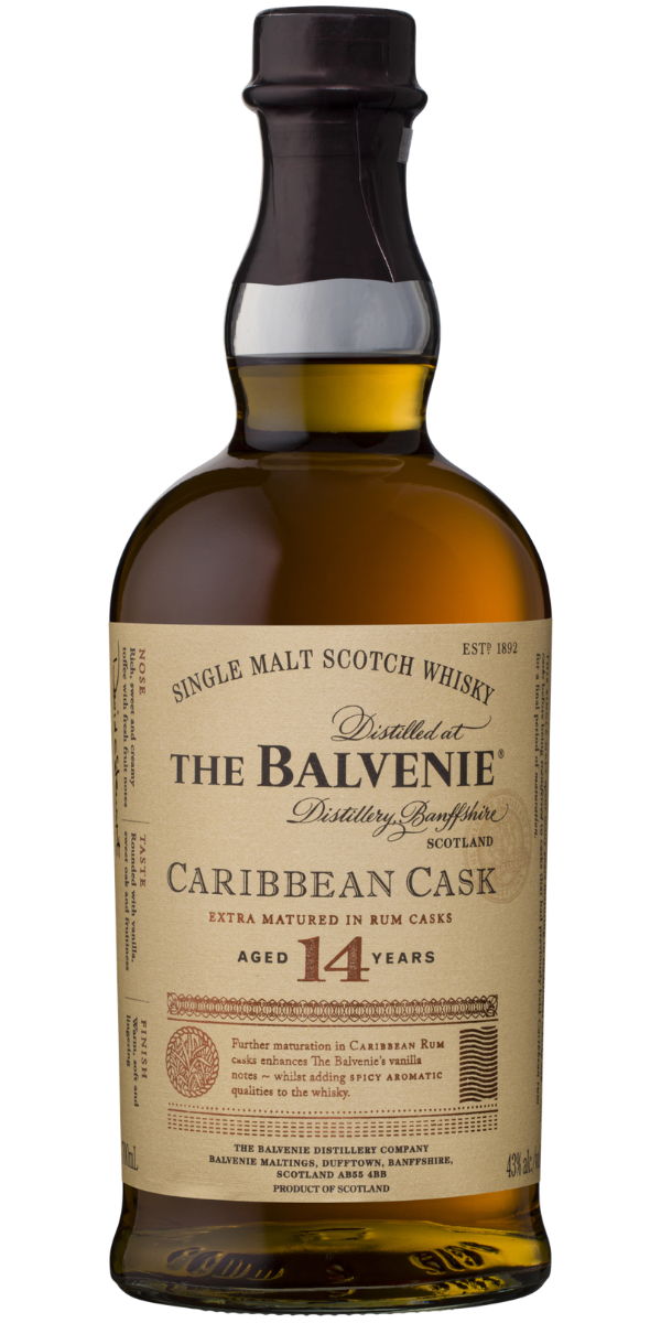 The Balvenie Caribbean Cask 14 Year Old 700ml