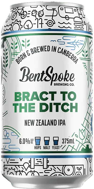 Bentspoke Bract To The Ditch New Zealand IPA 375ml Bayfields Liquor Superstore