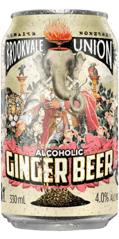 Brookvale Union Alcoholic Ginger Beer Can 330ml Bayfields Liquor Superstore