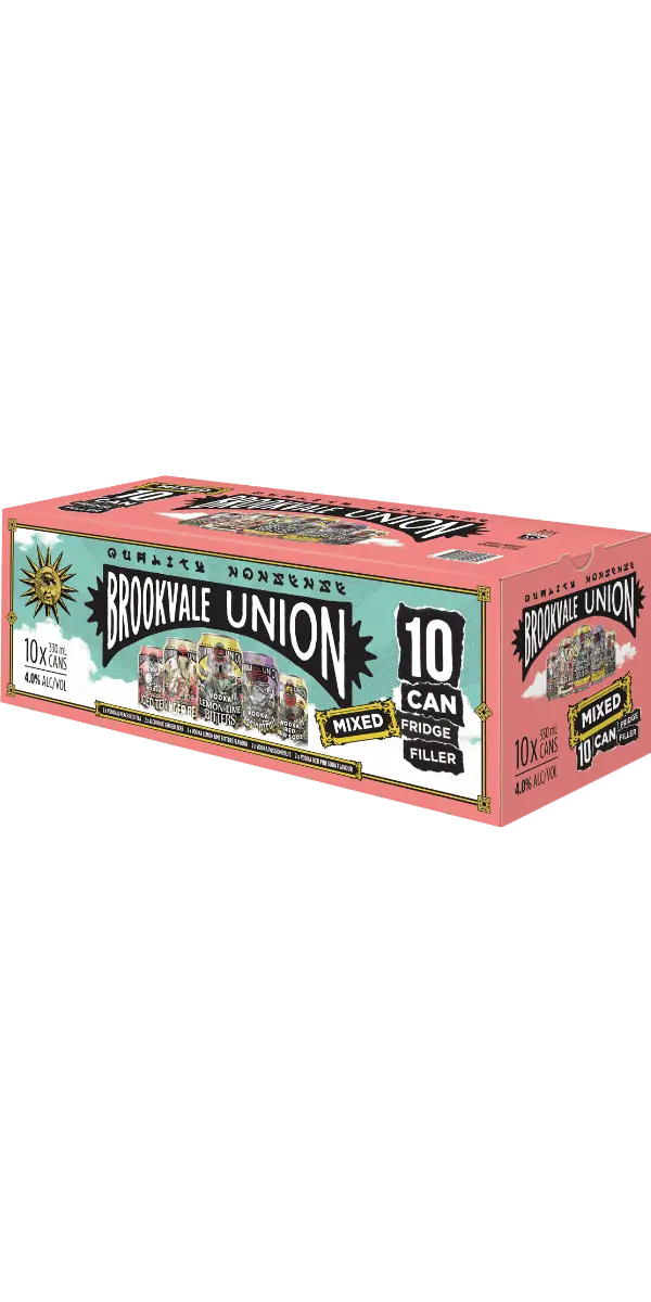 Brookvale Union Mixed 10 Pack Bayfields Liquor Superstore