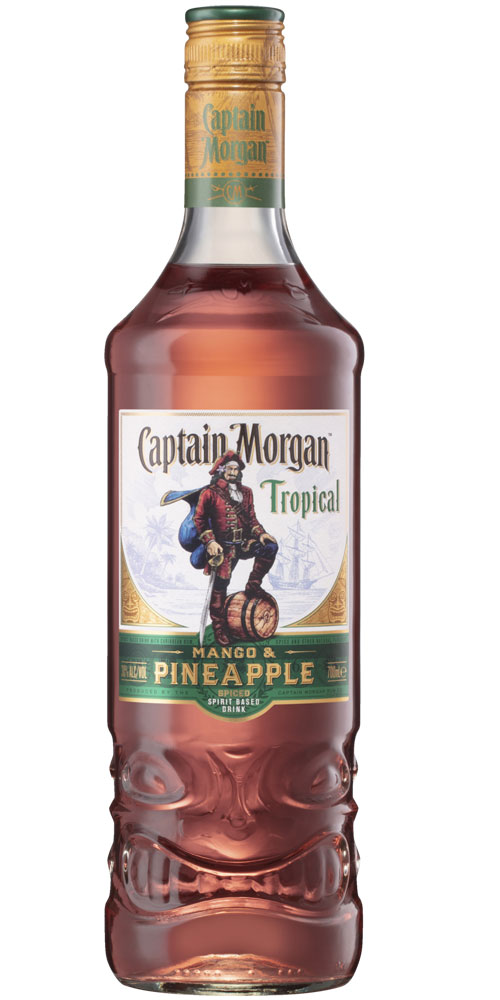 Captain Morgan Pineapple Rum Captain Morgan Tropical Mango & Pineapple Rum 700ml - Bayfield's