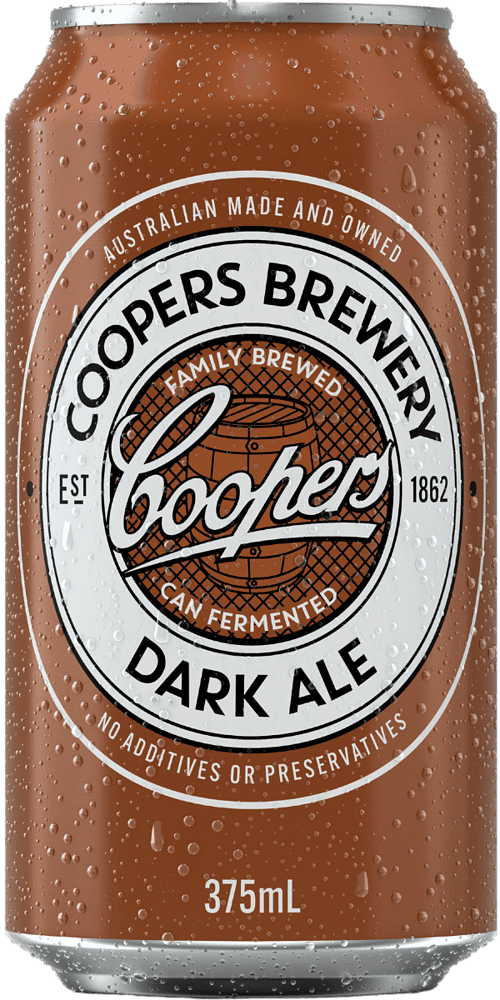 Coopers Dark Ale Can 375ml Bayfields Liquor Superstore