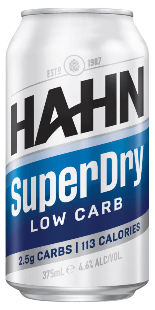 Hahn Super Dry Can 375ml Bayfields Liquor Superstore