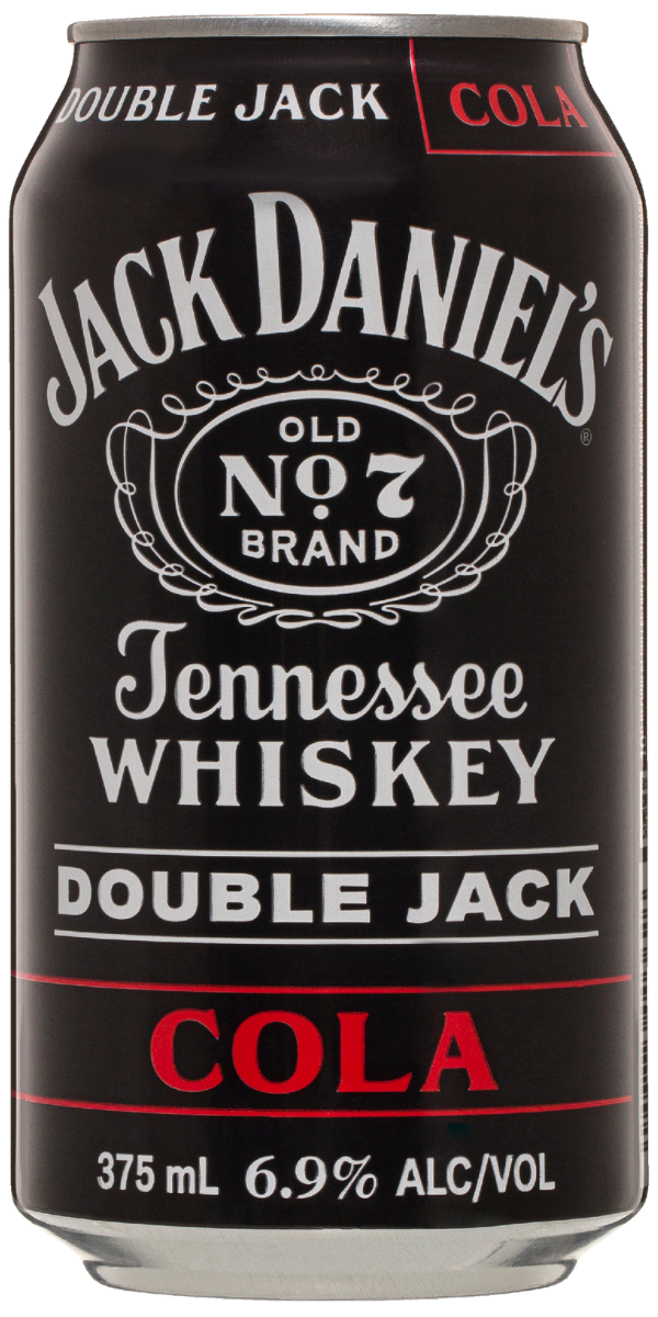 Jack Daniels Double Jack & Cola Can 375ml Bayfields Liquor Superstore