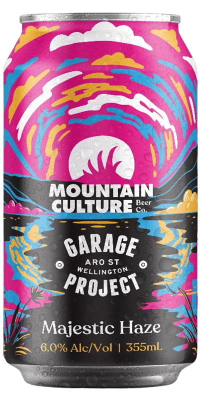Mountain Culture x Garage Project Majestic Haze 355ml Bayfields Liquor Superstore