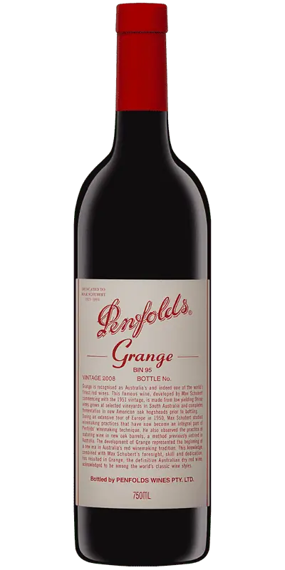 Penfolds Grange 2008 750ml Bayfields Liquor Superstore