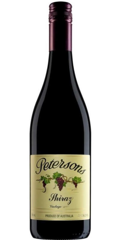 Petersons Hunter Shiraz 750ml Bayfields Liquor Superstore
