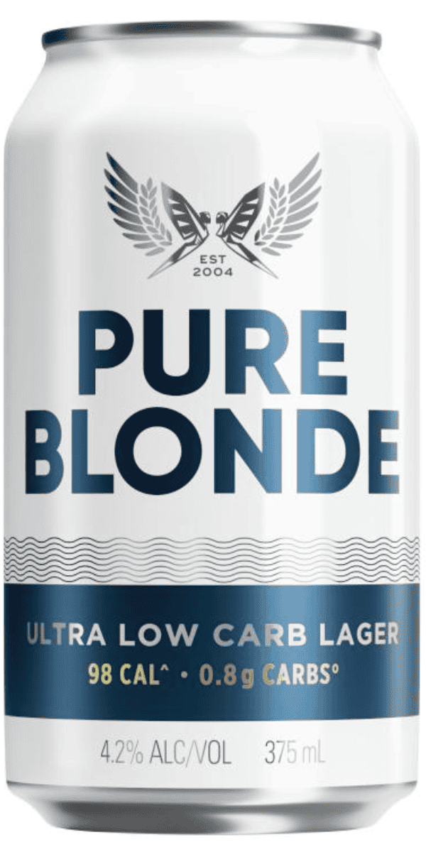 Pure Blonde Ultra Low Carb Lager Can 375ml Bayfields Liquor Superstore