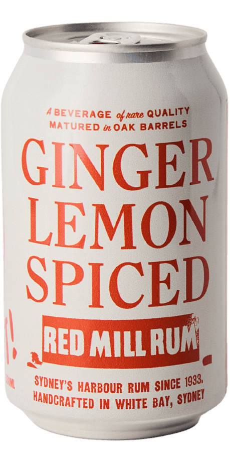 Red Mill Rum Ginger Lemon Spiced 330ml Bayfields Liquor Superstore