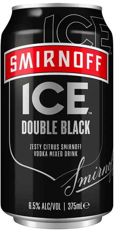 Smirnoff Ice Double Black 375ml Bayfields Liquor Superstore
