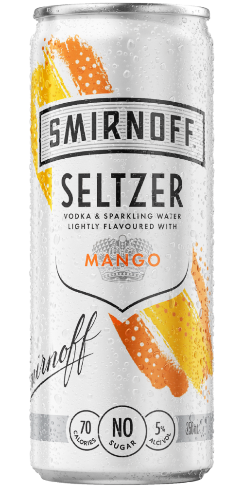Smirnoff Seltzer Mango 250ml Bayfields Liquor Superstore