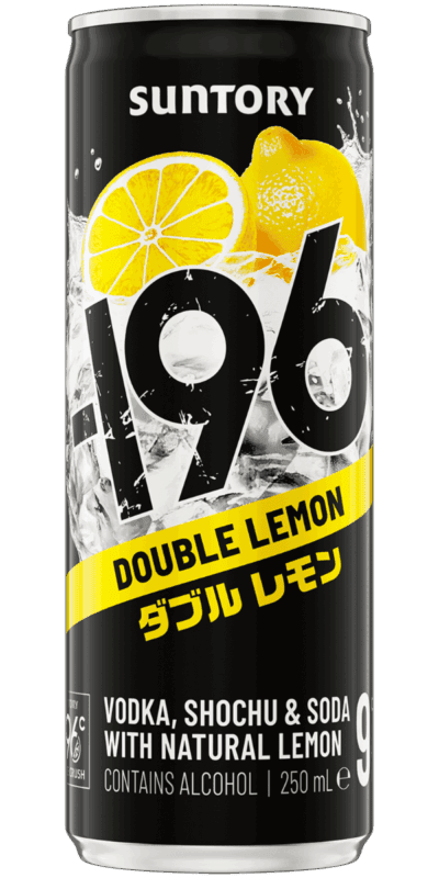 Suntory -196 Double Lemon 9% 250ml Bayfields Liquor Superstore