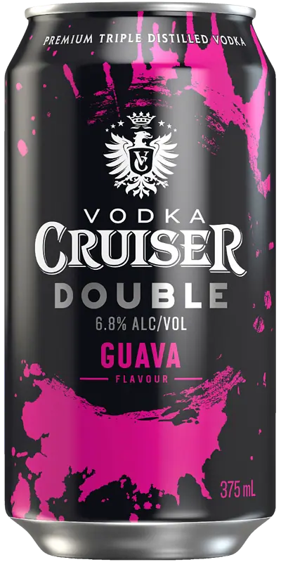 Vodka Cruiser Double Guava 375ml Bayfields Liquor Superstore
